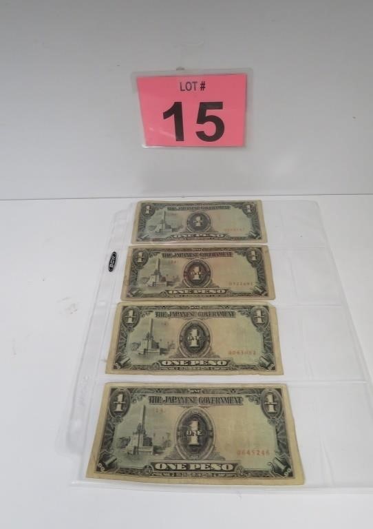 War Currency - Japanese Occupied Phillipines