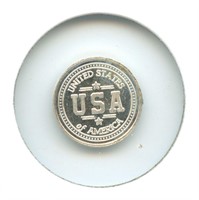 1 gram Silver Round - USA, .999 Fine Silver