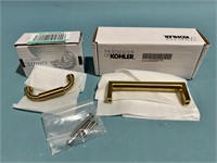 New kohler brushed brass drawer pulls