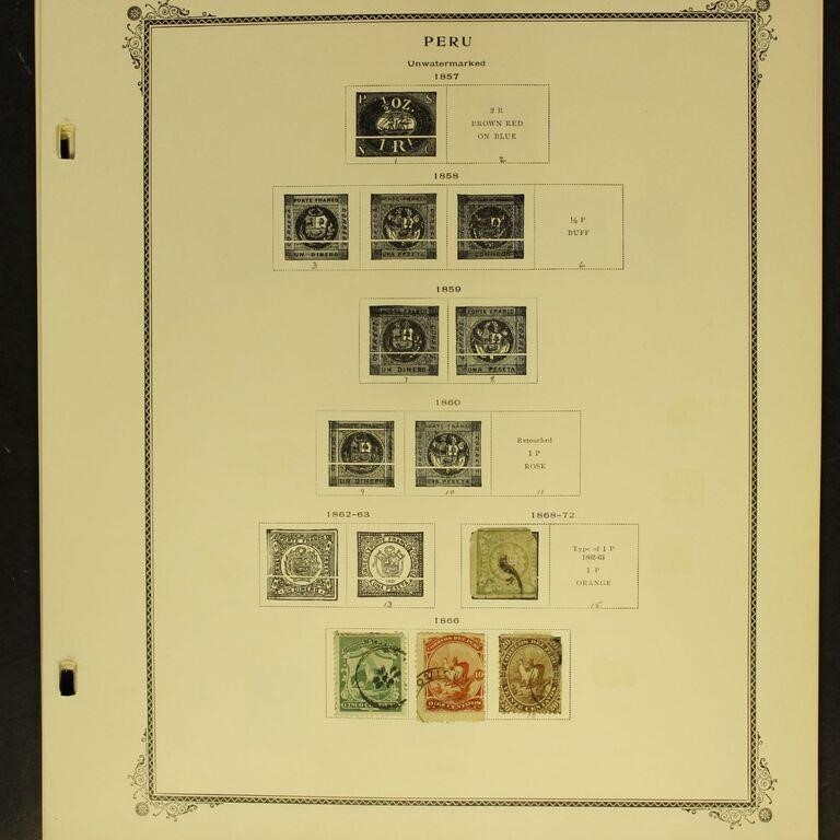 Norway Back of Book Stamps Used collection on Scot