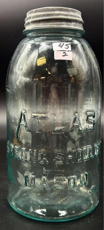 Antique Atlas 1/2 Gal Fruit Jar