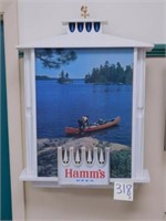 Large Hamm's Canoe Scene Sign (Not Working)