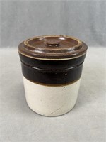 Small Crock with Lid