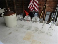 Jug, Milk Jugs, Glass Canisters