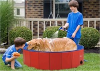 Fuloon Foldable Pet Swimming Pool Dogs Cats