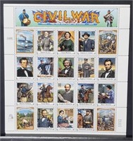 1994 US Civil War Postage Stamps