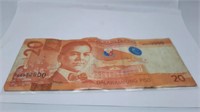 Republiika NG Philippines 2019 20 Pesos Bank Note