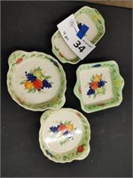 Misc. Decorative Fruit Dishes- Lot of Four (4)