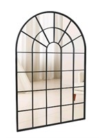 AULESET Arched Window Mirror, 32"×48" Metal Framed