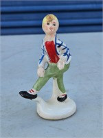 VINTAGE PORCELAIN BOY FIGURE