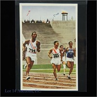 1936 Muhlen Franck Olympia Jesse Owens Rookie Card