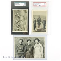 1932 Reemtsma Babe Didrikson Cards (SGC/PSA) (3)