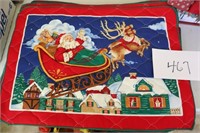 cloth Christmas place mats