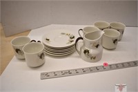 6 - Westwood Royal Daulton Cups and Saucers and