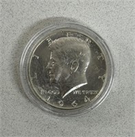 1964 KENNEDY SILVER HALF DOLLAR