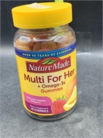 Nature made multi for her gummies - 80 gummies