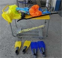 Inflatable Water Toys & Swim Flippers