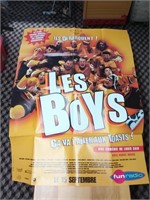 Rare grande affiche origine France "Les boys"