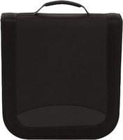 AmazonBasics Nylon CD/DVD Binder Case (128 Disc H