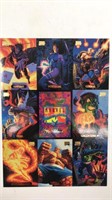 1994 Marvel Masterpieces Uncut Cards Sheet