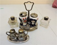 Antique salt & pepper shakers
