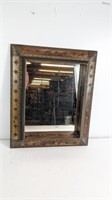 (1) Vintage Portrait Wooden Mirror