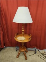 Table Lamp - Works! Measures 50" Tall