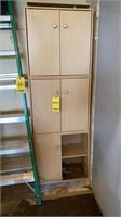 6 Door Wood Cabinet