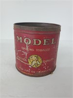 Model smoking tobacco tin no lid