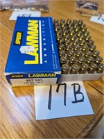 Speer Lawman .357 Ammo - Full Box