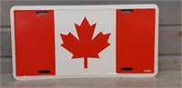 Canada Flag front license plate