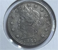 1883 Nickel w/o Cents