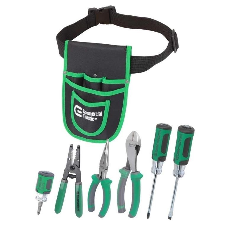 C2409  Commercial Electric Tool Set, 7-Piece with