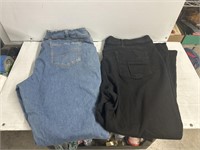 Two pair of jeans both are 22 W