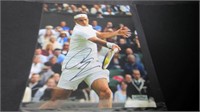 Roger Federer signed 8x10 photo COA
