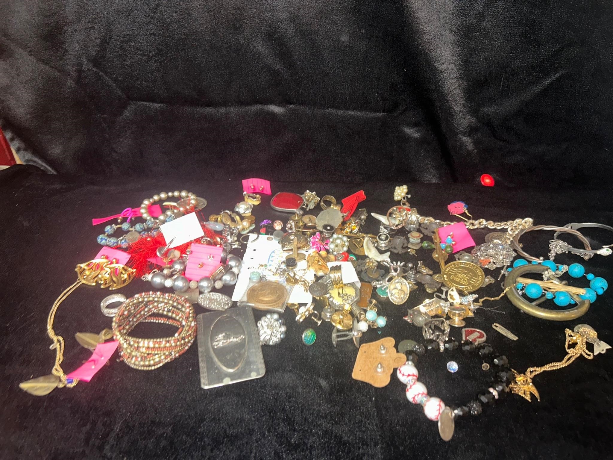 Costume Jewelry Lot approximately 3 pounds