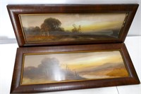 Pair Chandler Signed Paintings