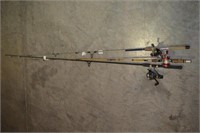 SHIMANO, GARCIS RODS AND REELS