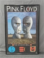 Framed Pink Floyd Poster