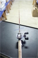 Abu Garcia Silver Max BC Reel on 6'6" Berkley