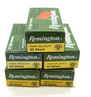 (250) Rnds 22 Short, Remington