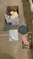 Picture frames, craft supplies