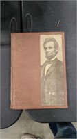 PORTRAIT LIFE OF LINCOLN 1910 BOOK