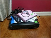 VHS Player & DVD Player