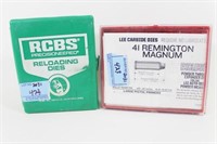 RCBS AND LEE RELOADING DIES FOR .41 MAG