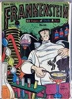 Frankenstein #10 1946 Prize Comic Book
