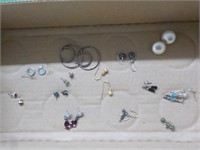 Pierced earrings