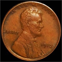1912 Lincoln Wheat Penny NEARLY UNCIRCULATED