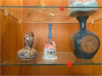 Pottery, bell, more
