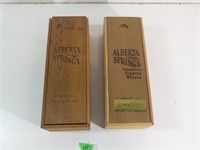 Alberta Springs Wooden Boxes
